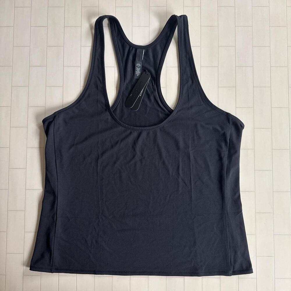 NWT NIKESKIMS Riry Racer Back Tank - Obsidian L*